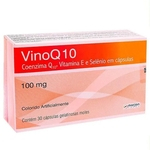 Ficha técnica e caractérísticas do produto Vinoq 10 100mg 30capsulas Gelatinosas