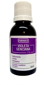 Ficha técnica e caractérísticas do produto Violeta Genciana - Solução 1% - Farmax - 30 Ml