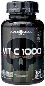 Ficha técnica e caractérísticas do produto Vit C 1000-100 Tablets- Black Skull, Black Skull