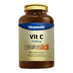 Ficha técnica e caractérísticas do produto Vit C 1000mg 30 Comprimidos - Vitaminlife