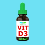 Ficha técnica e caractérísticas do produto Vit D3 10.000 Ui 30 ML Gotas Colecalciferol Vegana