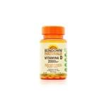 Ficha técnica e caractérísticas do produto Vitamina D Sundown Naturals 2000 UI 200 Cápsulas