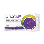 Vita One Suplemento Vitamínico Mineral Nutrição para Cabelos e Unhas - 30 Cápsulas