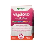 Ficha técnica e caractérísticas do produto Vitabond AZ Mulher 430mg 60 cápsulas - Katiguá
