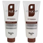 Ficha técnica e caractérísticas do produto Vital Cap Kit Shampoo + Condicionador 500ml S.o.s Mandioca - Belofio