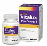 Ficha técnica e caractérísticas do produto Vitalux plus omega 3 c/30 capsulas
