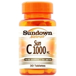 Ficha técnica e caractérísticas do produto Vitamin C 1000mg 30 tabletes Sundown