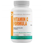 Ficha técnica e caractérísticas do produto Vitamin C Formula (100 Tabs) Universal Nutrition
