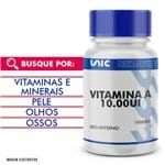 Ficha técnica e caractérísticas do produto Vitamina a 10000Ui 60 Cápsulas
