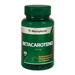 Ficha técnica e caractérísticas do produto 4x Vitamina a Betacaroteno Softgel 250mg 60 Capsulas - Macrophytus