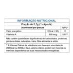 Ficha técnica e caractérísticas do produto Vitamina a Unilife Retinol 60 Cápsulas de 500mg
