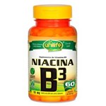 Ficha técnica e caractérísticas do produto Vitamina B3 Niacina (500mg) 60 Cápsulas Vegetarianas - Unilife - 60 Cápsulas - Sem Sabor