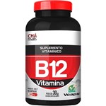 Ficha técnica e caractérísticas do produto Vitamina B12 60 Cápsulas 500mg Chá Mais