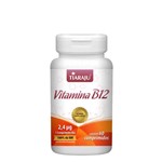 Ficha técnica e caractérísticas do produto Vitamina B12 60 Comprimidos Tiaraju