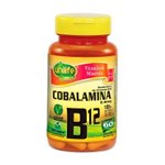 Ficha técnica e caractérísticas do produto Vitamina B12 Cianocobalamina 60 Capsulas