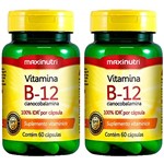 Ficha técnica e caractérísticas do produto Vitamina B12 (cianocobalamina) - 2 Unidades de 60 Cápsulas - Maxinutri