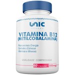 Vitamina B12 (metilcobalamina) 500mcg 60 Caps Unicpharma