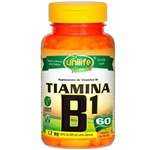 Ficha técnica e caractérísticas do produto Vitamina B1 Tiamina 60 Cápsulas Unilife