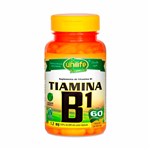 Ficha técnica e caractérísticas do produto Vitamina B1 Tiamina Unilife 60 Cápsulas de 500mg