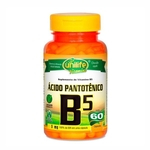 Ficha técnica e caractérísticas do produto Vitamina B5 (Ácido Pantotênico) - 60 Cápsulas - Unilife