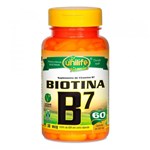 Ficha técnica e caractérísticas do produto Vitamina B7 Biotina 500mg 60 Cáps - Unilife