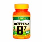 Ficha técnica e caractérísticas do produto Vitamina B7 Biotina Unilife - 60 Cápsulas 500mg