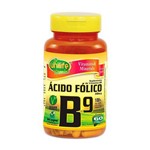 Ficha técnica e caractérísticas do produto Vitamina B9 Ácido Fólico 60 Capsulas