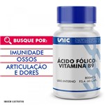 Ficha técnica e caractérísticas do produto Vitamina B9 (Ácido Fólico) 800mcg - Unicpharma
