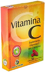 Ficha técnica e caractérísticas do produto Vitamina C - 30 Cápsulas - Terra Verde, Terra Verde