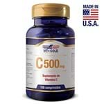 Ficha técnica e caractérísticas do produto Vitamina C 500mg Vitgold 100 Comp