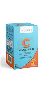 Ficha técnica e caractérísticas do produto Vitamina C 60caps - La Dermine