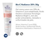 Ficha técnica e caractérísticas do produto Vitamina C Facial Antienvelhecimento 20% Bio Radiance 20% 30g - Bioage