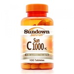 Ficha técnica e caractérísticas do produto Vitamina C Sundown Naturals C 1000mg 100 Comprimidos