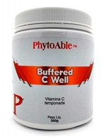 Vitamina C Tamponada Buffered C Well PhytoAble Pote com 350g