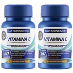Ficha técnica e caractérísticas do produto Vitamina C - 2 Unidades de 60 Comprimidos - Catarinense