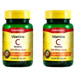 Vitamina C - 2x 60 Cápsulas - Maxinutri