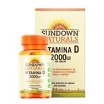 Ficha técnica e caractérísticas do produto Vitamina D 20000UI Sundown Naturals com 200 Cápsulas