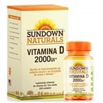 Ficha técnica e caractérísticas do produto Vitamina D 2000UI - Sundown Naturals 200 Cápsulas