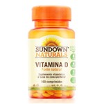 Ficha técnica e caractérísticas do produto Vitamina D 200UI 100 Cápsulas Sundown Naturals