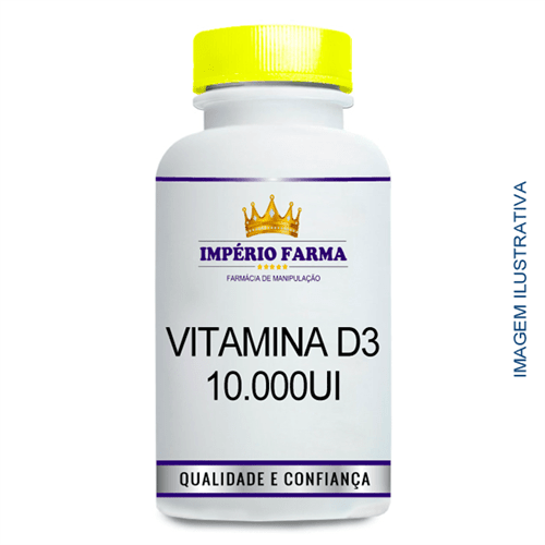 Ficha técnica e caractérísticas do produto Vitamina D3 10.000Ui (60 Cápsulas)