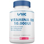 Ficha técnica e caractérísticas do produto Vitamina D3 10.000ui 60cáps Unicpharma