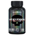Ficha técnica e caractérísticas do produto Vitamina D3 - 100 Caps - Black Skull