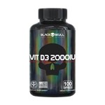Ficha técnica e caractérísticas do produto Vitamina D3 (100 Cápsulas) Black Skull