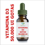 Ficha técnica e caractérísticas do produto Vitamina D 50.000 Ui Gotas Colecalciferol Vegana