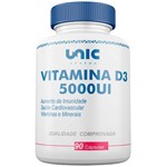 Ficha técnica e caractérísticas do produto Vitamina D3 5000ui - 90caps Unicpharma