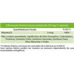Ficha técnica e caractérísticas do produto Vitamina D 250mg - 60 Caps - Macrophytus