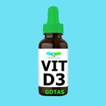Ficha técnica e caractérísticas do produto Vitamina D3 7.000 Ui 30 ML Gotas Colecalciferol Vegana
