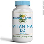 Vitamina D3 7.000UI - 120 CÁPSULAS