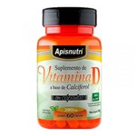 Ficha técnica e caractérísticas do produto Vitamina D 280Mg - 60 Cápsulas - Apisnutri