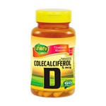 Ficha técnica e caractérísticas do produto Vitamina D Colecalciferol 60 Capsulas